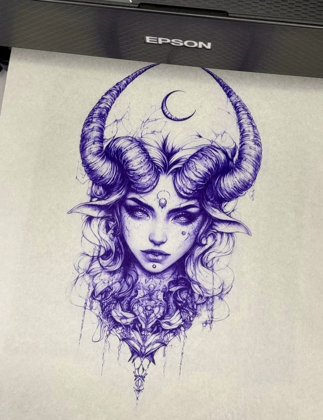 Inkjet Stencil Tracing Paper - for tattoo Stencil Gallery